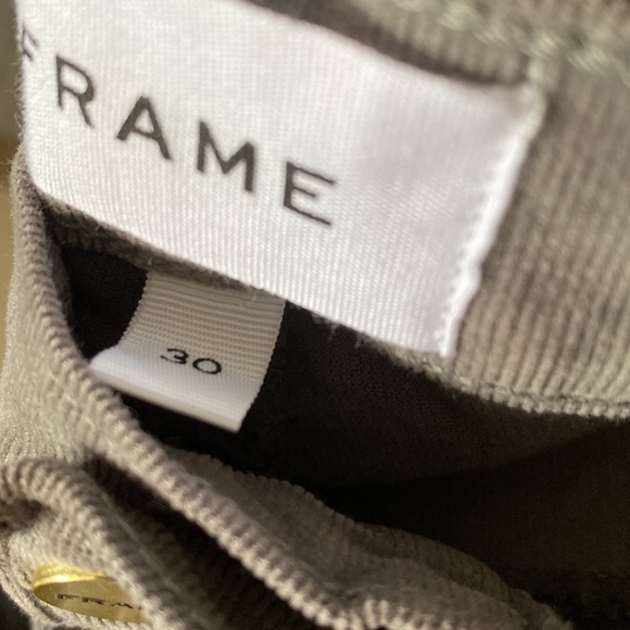 FRAME DENIM | ali high rise cigarette size30🩶 - Picture 3 of 4